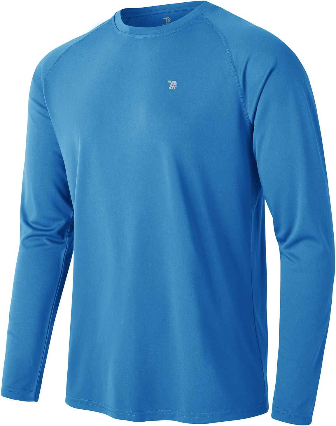 Mens Sun Protection Hiking Shirts Long Sleeve Water UPF 50+ SPF UV Shirts Lightweight Fishing Hiking Swimming