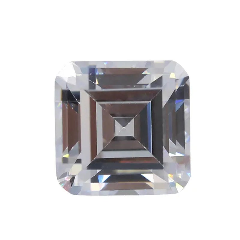 8.0Ct Loose Gem Jewelry Cubic Zirconia Stone Jewelry Making Gemstone AAAA Grade VVS Size 10Mm/1Pcs