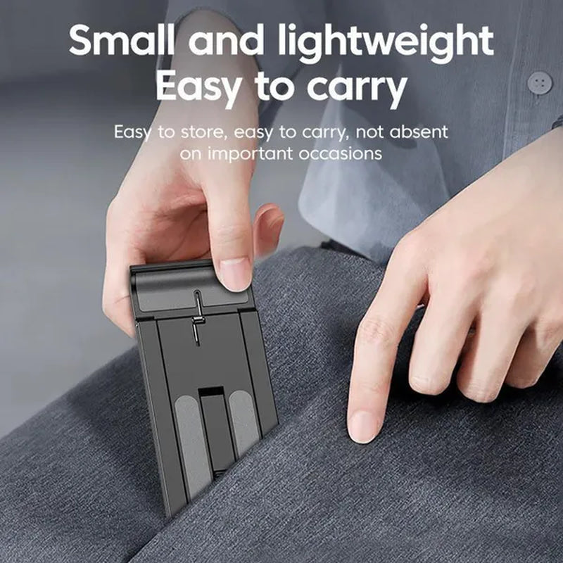 Foldable Desktop Phone Holder Portable Mini Moblie Phone Stand Phone Support Telephone Holder