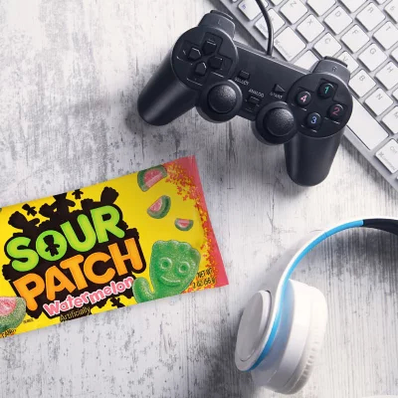 SOUR PATCH KIDS Watermelon Soft Chewy Candy, 2 Oz., 24 Pk.