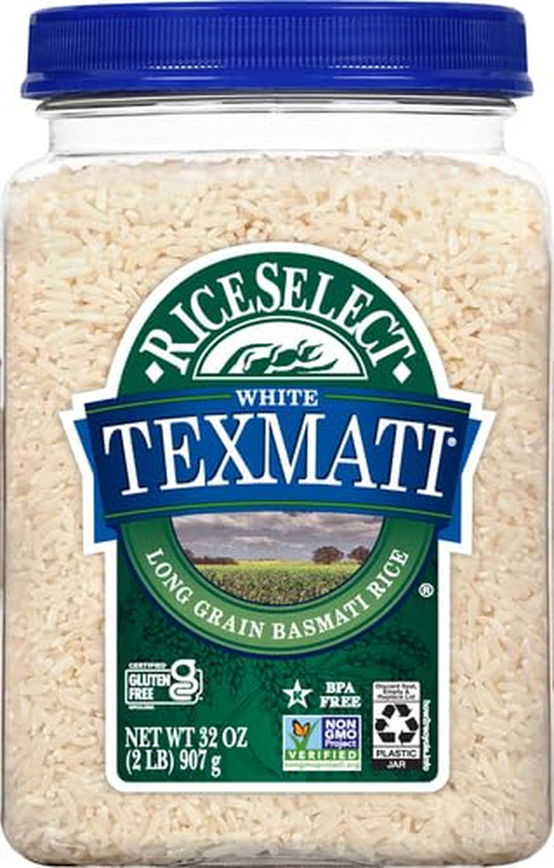 Texmati White Rice, Long Grain American Basmati, 32 Oz