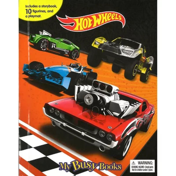 My Busy Book: Hot Wheels, Mixed Media