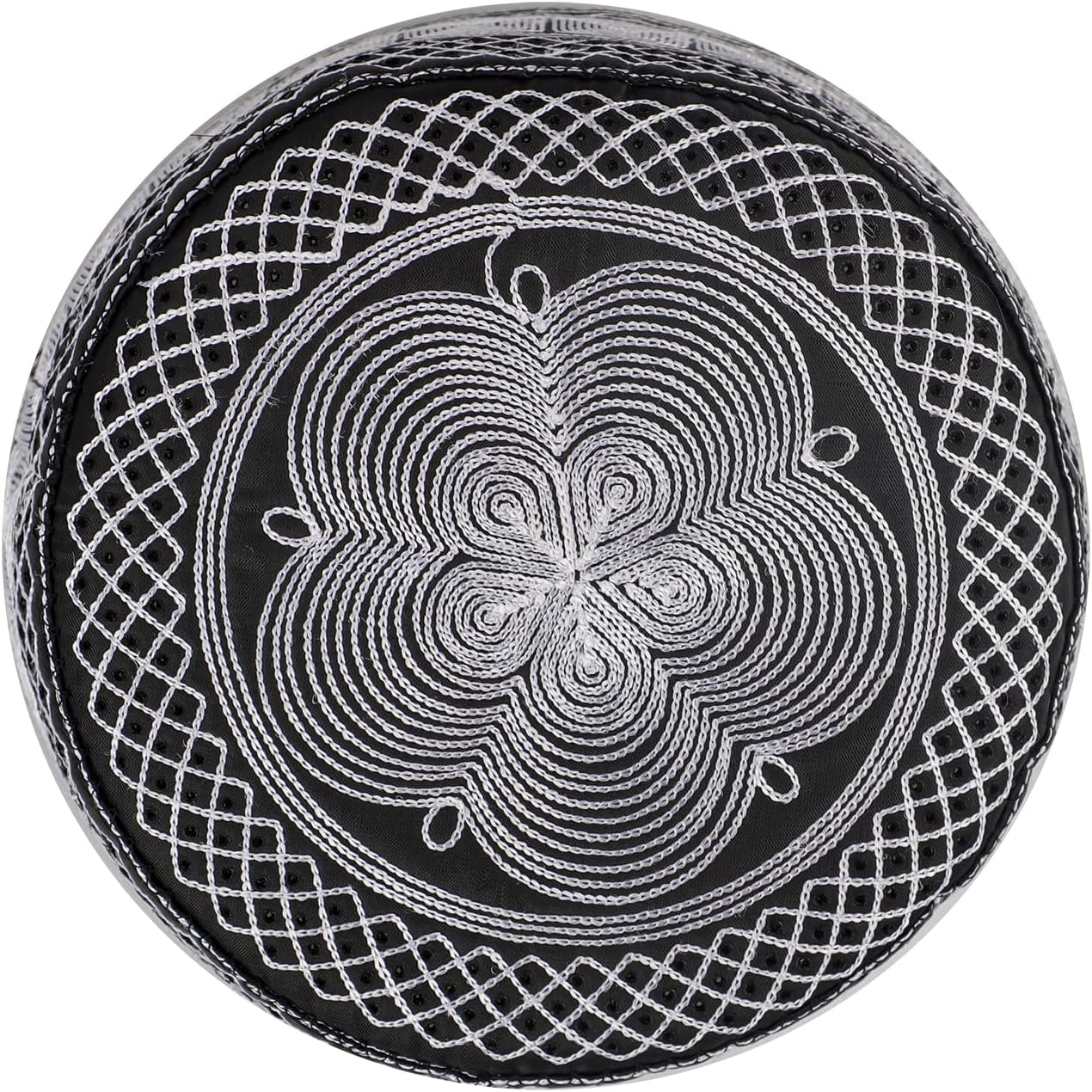 Muslim Prayer Kufi Hat for Men Boys Islamic Beanie Skull Cap Prayer Headwear Embroidery Kofia Topi Sun Hat Ramadan Eid Gift