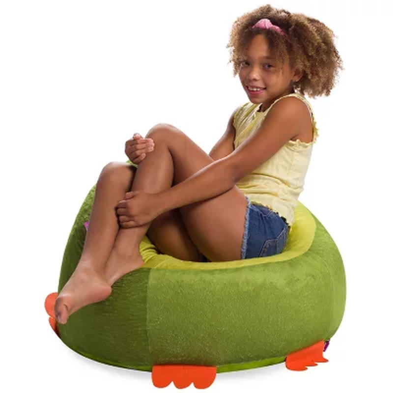 Posh Creations Dinosaur Bean Bag Chair for Kids