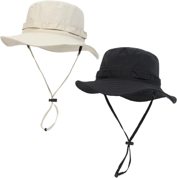 Outdoor Quick-Drying Sun Hat for Men, Summer Man Foldable Sun Protection Wide Brim Sun Hats Bucket Hats Beach Hat UPF 50+