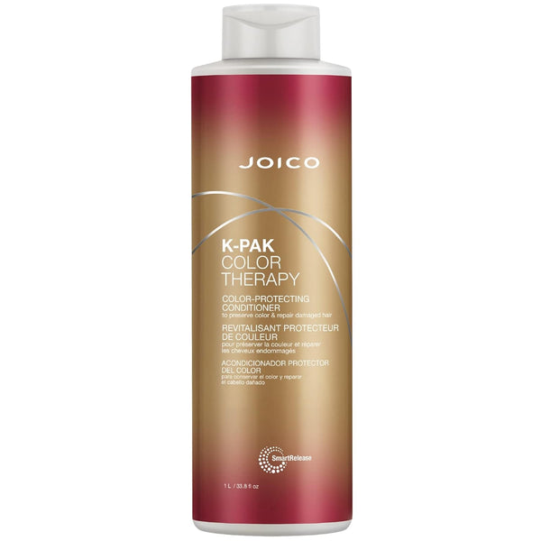 K-PAK Color Therapy Color-Protecting Conditioner | for Color-Treated Hair | Boost Shine | Improve Elasticity | Repair Breakage | Rebuild Damaged Hair | with Keratin & Argan Oil