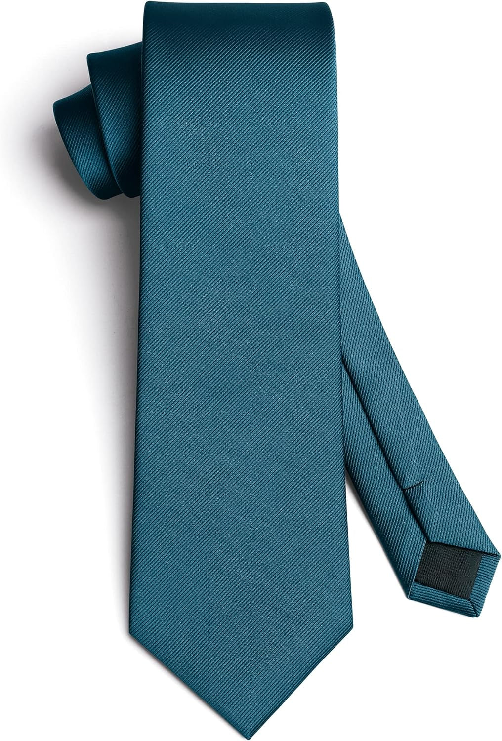 Mens Ties Solid Color Ties for Men Formal Necktie with Pocket Square Set Satin Silk Neck Tie Handkerchiefs Set