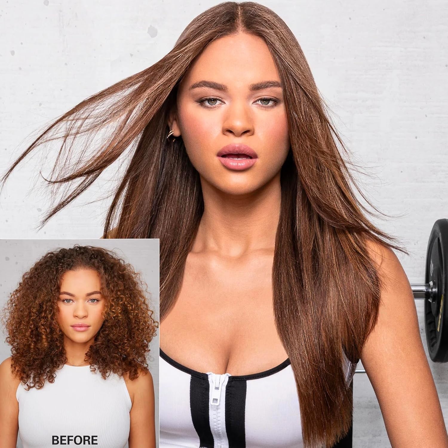 Glassy Smooth, Straight + Resistant Styles up to 3-4 Washes