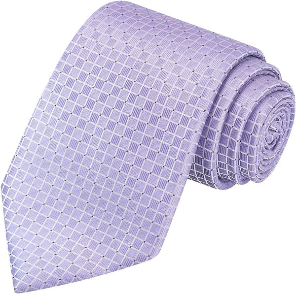 Mens 63'' XL Extra Long Tie Solid Festive Necktie + Gift Box