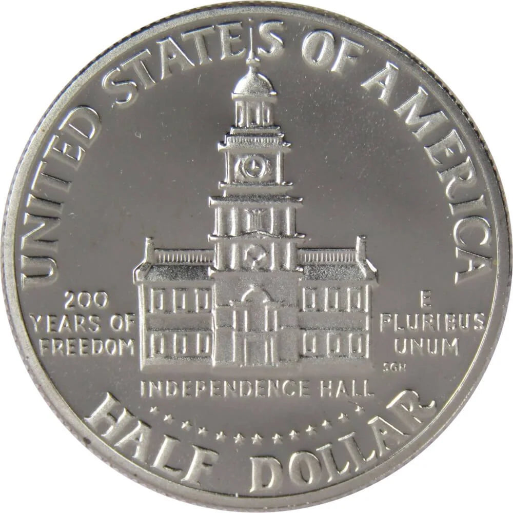 1976 S Kennedy Bicentennial Half Dollar Choice Proof Clad 50C US Coin Master Coins