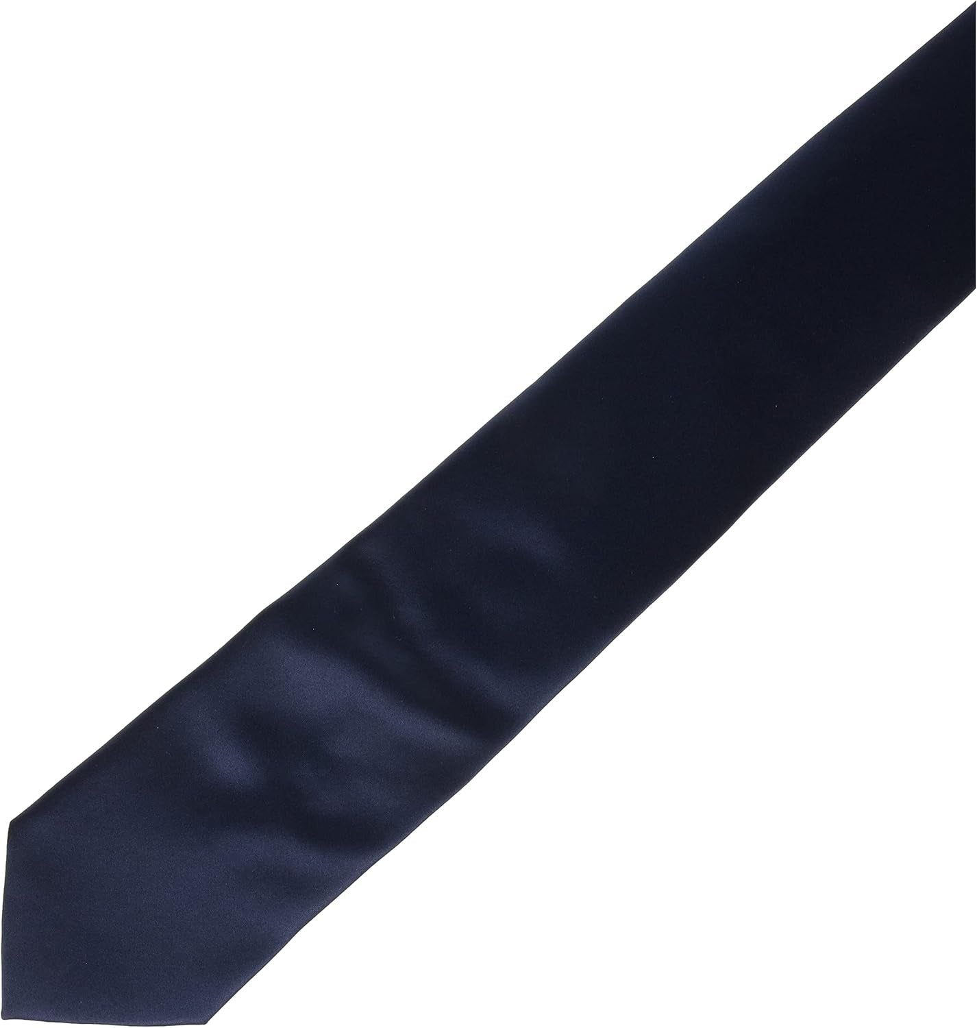 Men'S Satin Solid Tie Set
