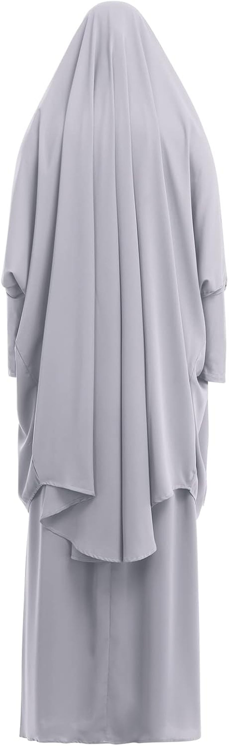 Kaftans Women Full Length Long Sleeve Dubai Muslim Modest Islamic Clothes Casual Maxi Dress Evening Gown+Hijab