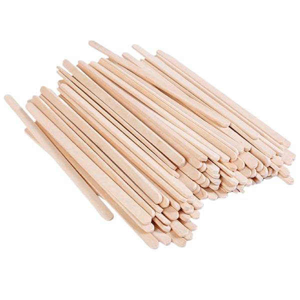 Premium Wooden Coffee Stirrer Sticks, Thick Birch Wood 1000 Count, 5.5" Inches. Eco-Friendly Wooden Stirrers (5.5Inches / 1000PC)