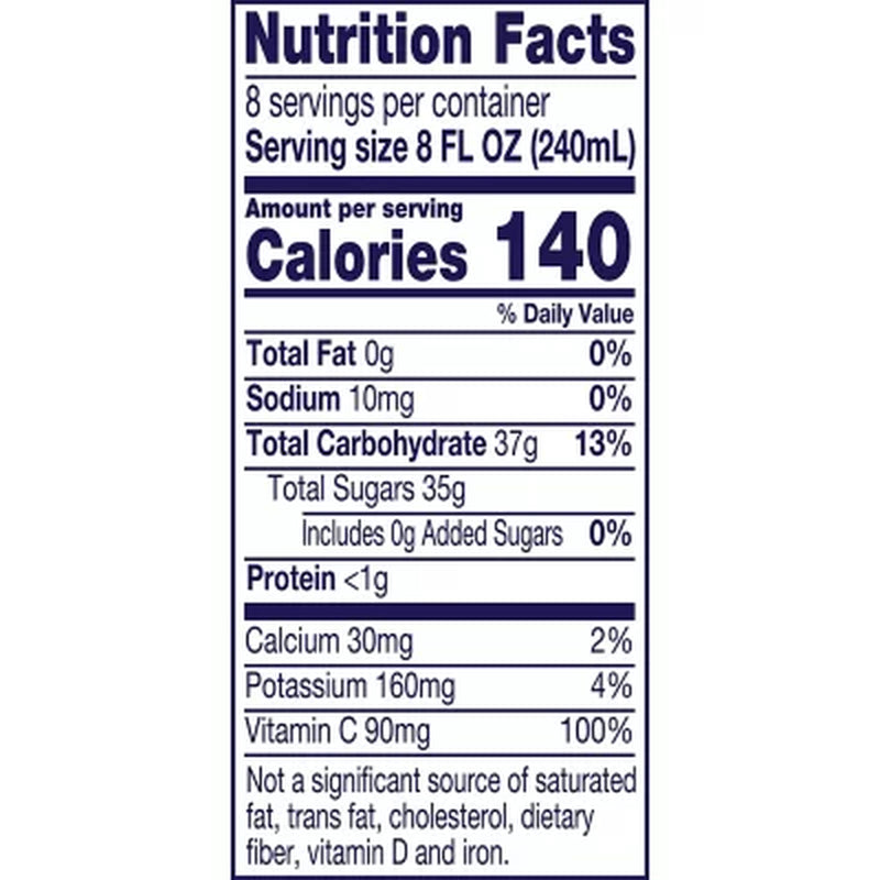 Welch'S 100% Grape Juice 64 Fl. Oz., 2 Pk.