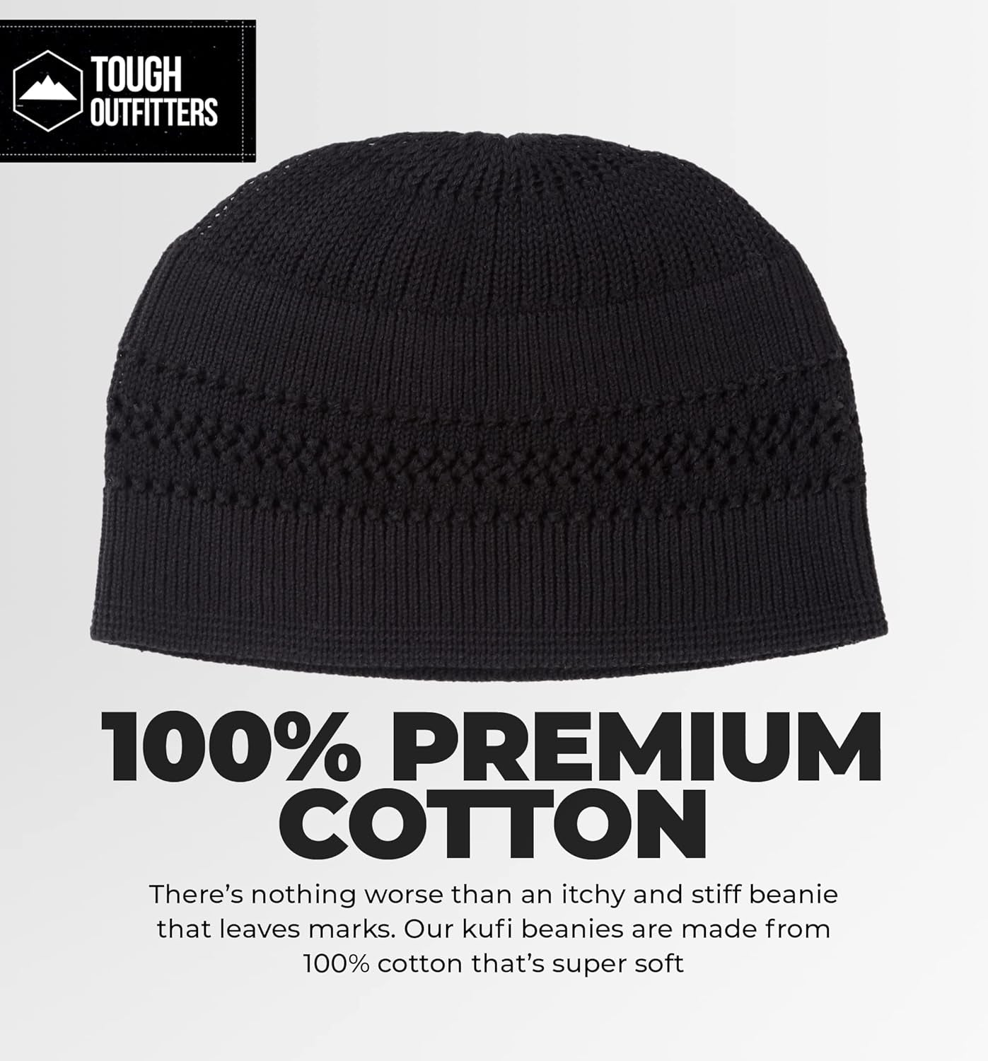Kufi Hat - Kufi Hats for Men Muslim, Turkish Kufi Cap