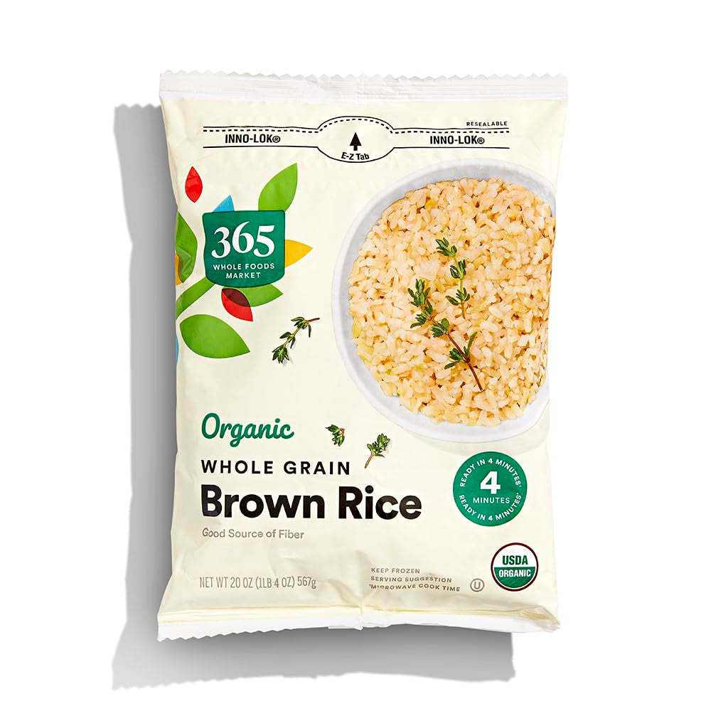 , Rice Brown Whole Grain Organic, 20 Ounce