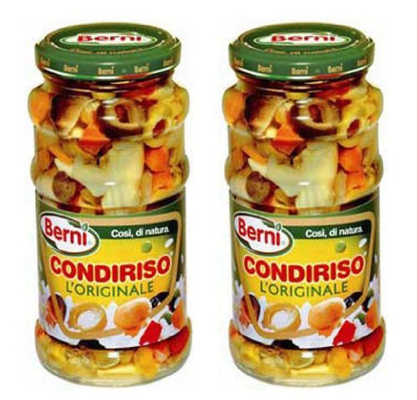 Condiriso L'Originale (Marinated Vegetables) for Risotto or Any Rice Dish 2 Pack