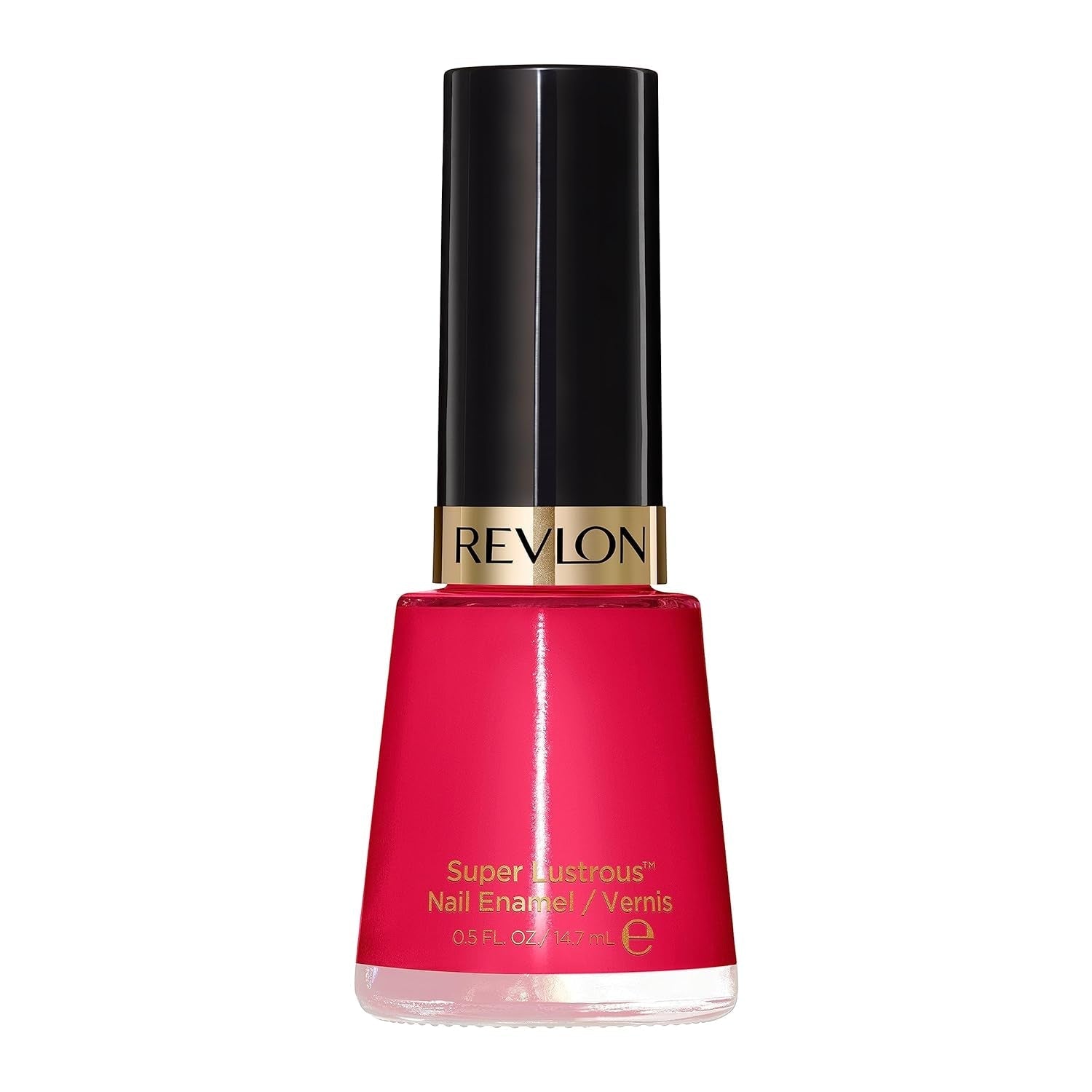 Nail Enamel, Chip Resistant Nail Polish, Glossy Shine Finish, in Red/Coral, 161 Teak Rose, 0.5 oz