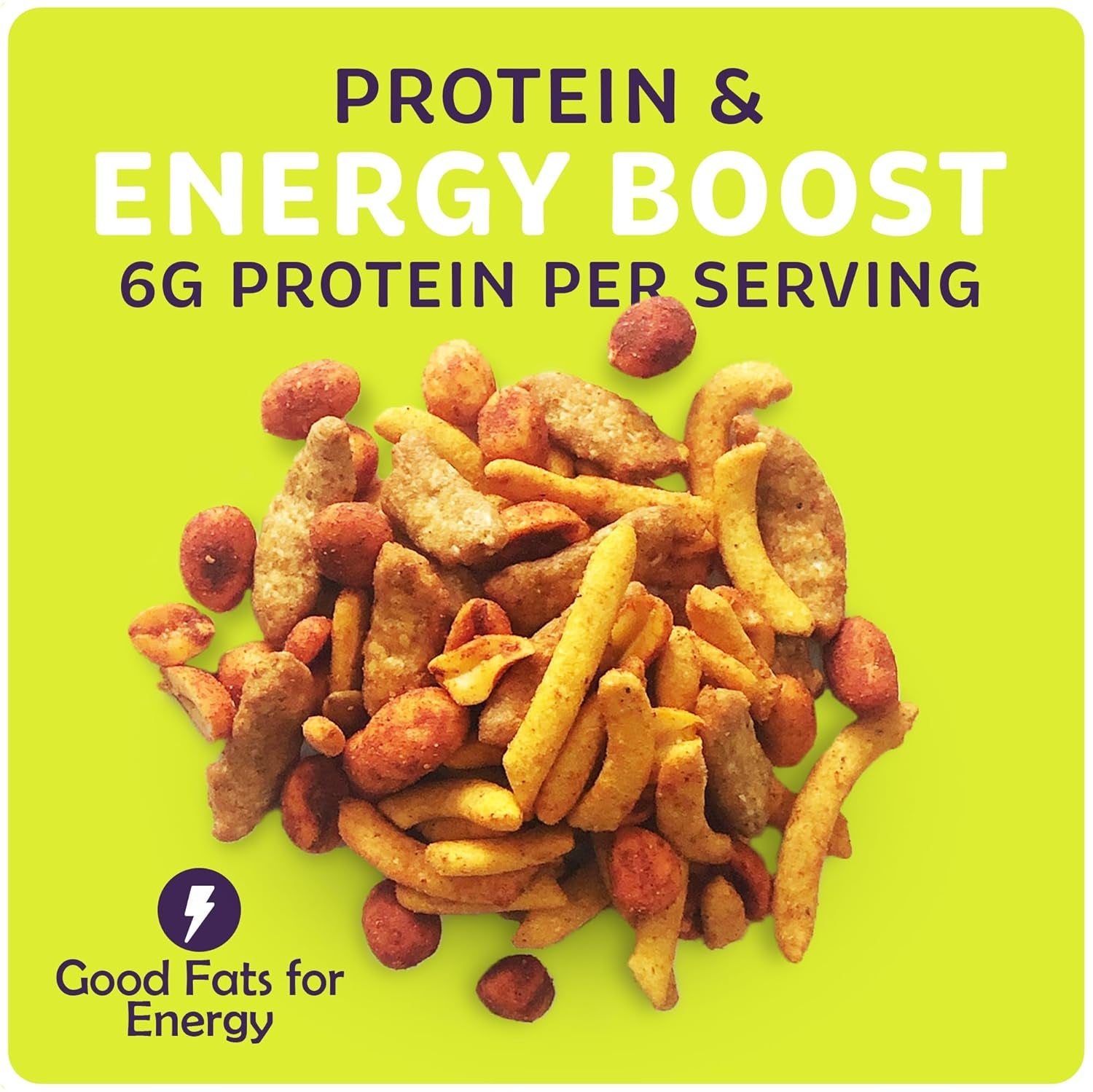 Santa Fe Trail Mix - Spicy Mix - Hot Spicy Peanuts, Hot Cajun Corn Sticks, Sesame Sticks, Chili Crescents, Toasted Corn, and Pumpkin Kernels (1.5 Pound Bag)