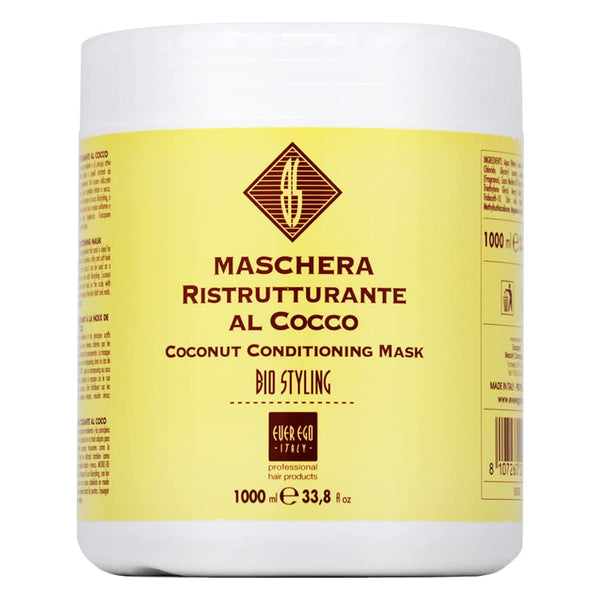 Al Cocco Coconut Conditioning Mask 33.8Oz + Processing Cap (2 Packs)