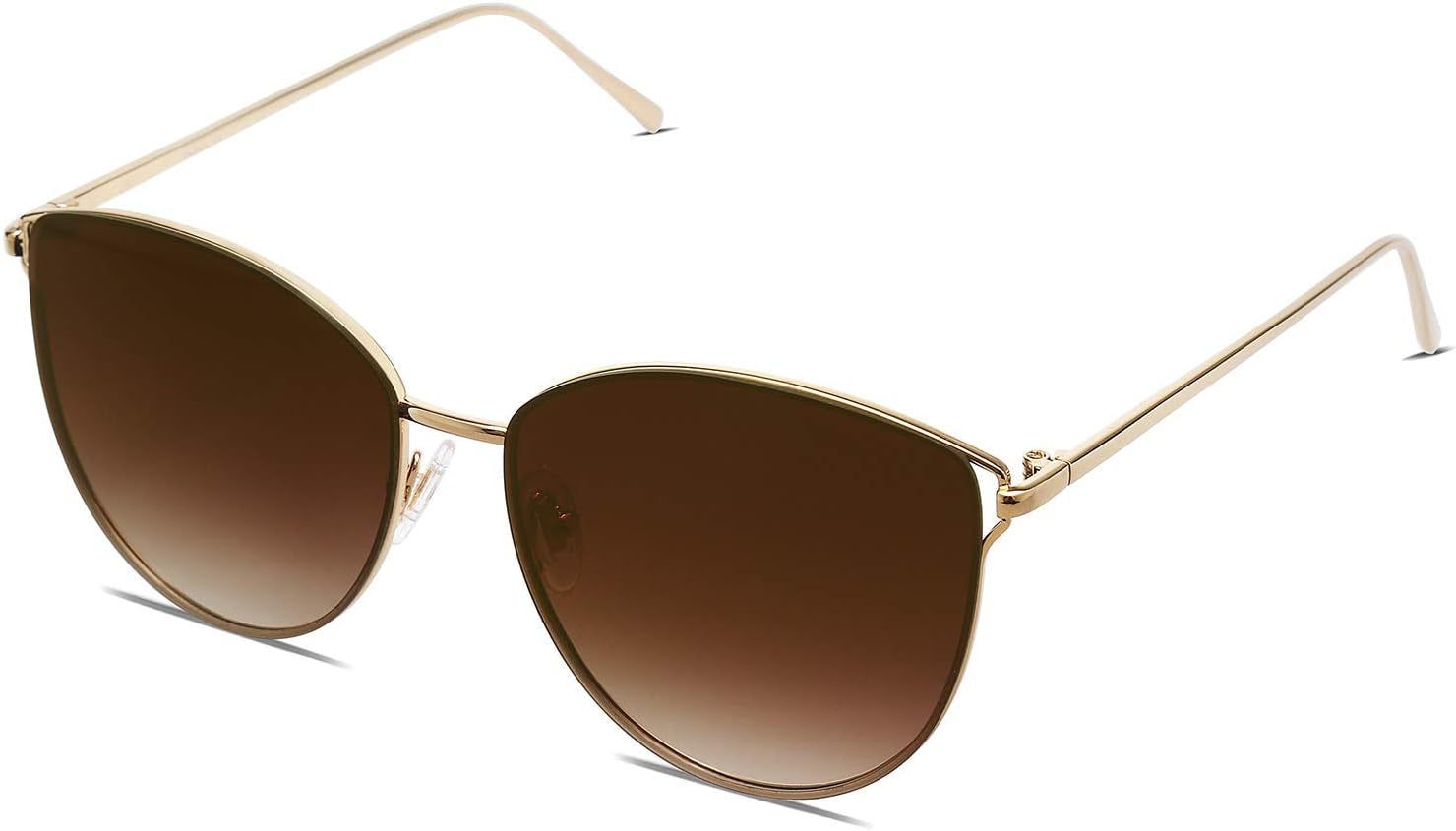 Mirrored Flat Lens Fashion Sunglasses for Women SJ1085