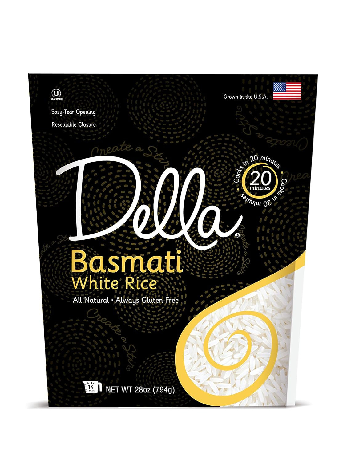 Rice Basmati White Rice, 28 Oz (Pack of 1)