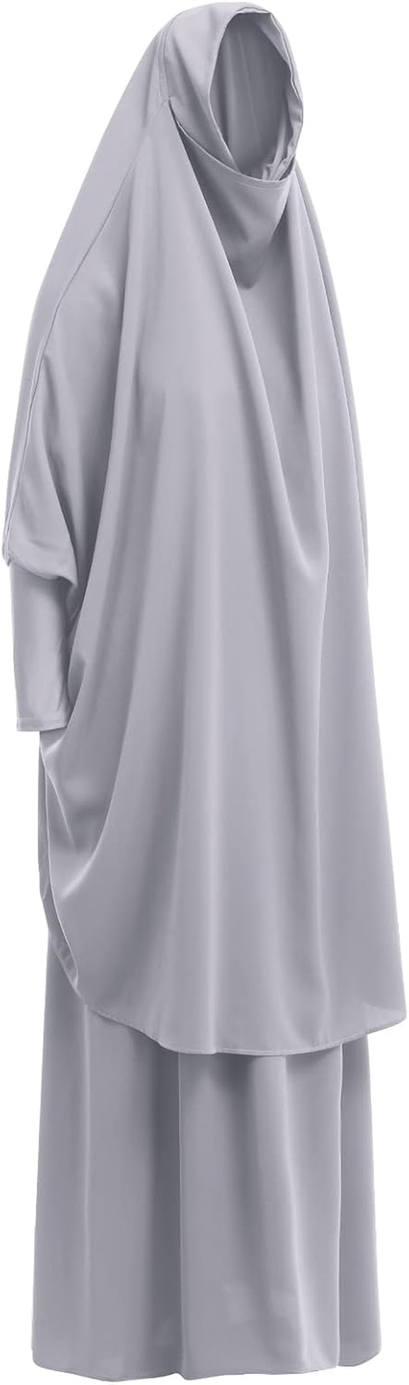 Kaftans Women Full Length Long Sleeve Dubai Muslim Modest Islamic Clothes Casual Maxi Dress Evening Gown+Hijab