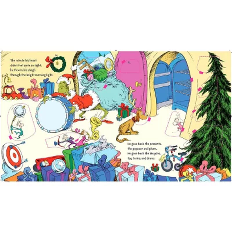 The Grinch'S Great Big Flap Book, Board Book