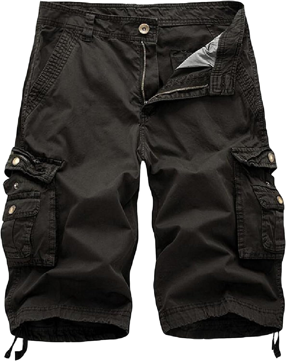 Men'S Camo Cargo Shorts Relaxed Fit Multi-Pocket Outdoor Camouflage Cargo Shorts Cotton