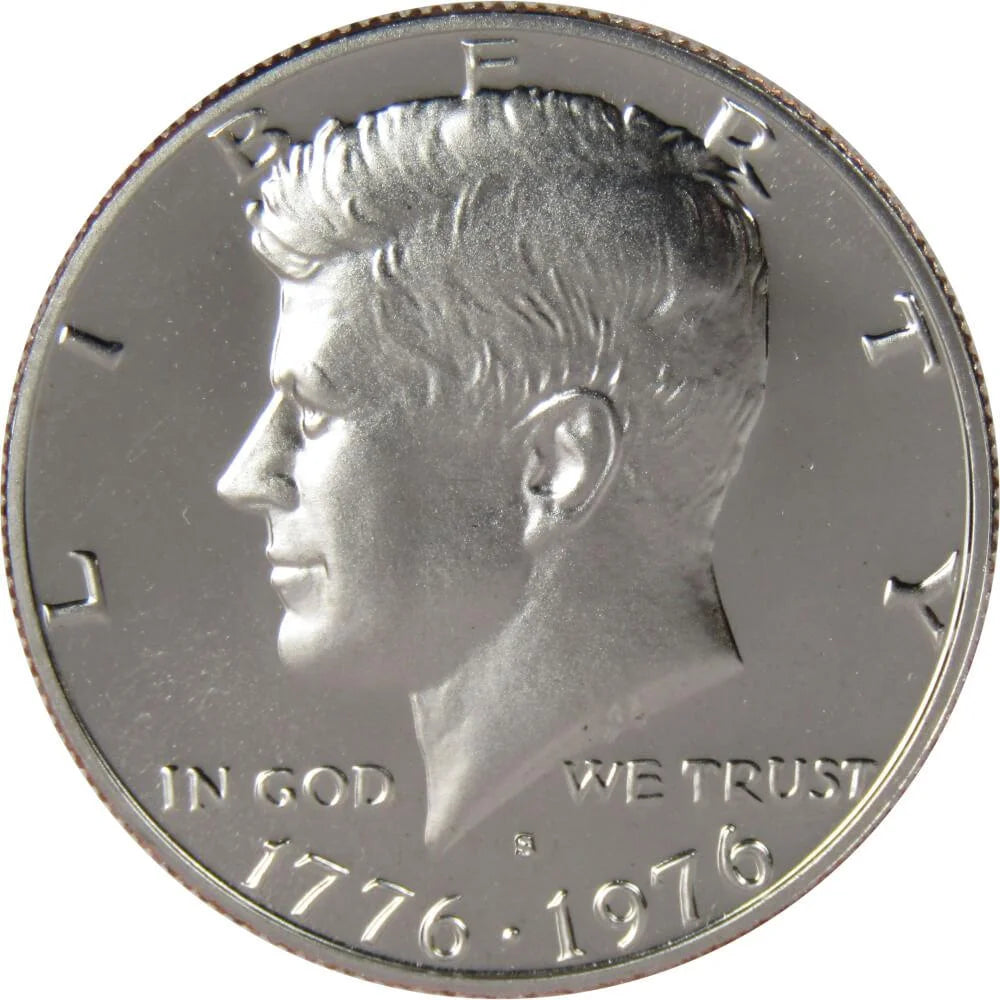 1976 S Kennedy Bicentennial Half Dollar Choice Proof Clad 50C US Coin Master Coins
