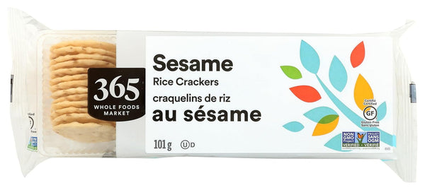 , Sesame Rice Crackers, 3.57 Ounce