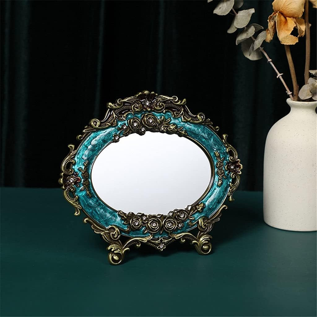 Wedding Gift Mirror Bride Retro European Style Makeup Mirror Desktop Russian Princess Dressing Mirror Exotic Style