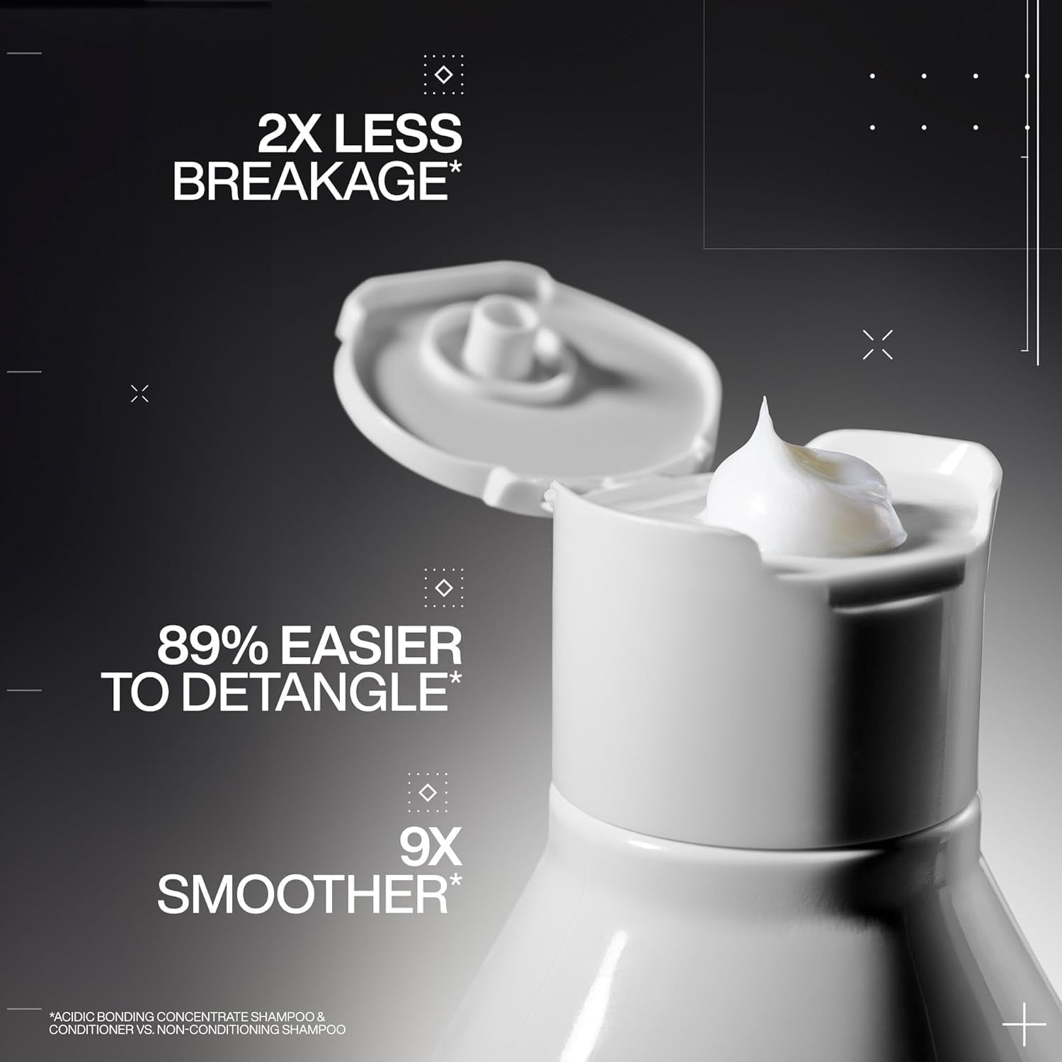 Redken Acidic Bonding Concentrate Conditioner for Damaged Hair Repair - Strengthens and Repairs Weak and Brittle Hair