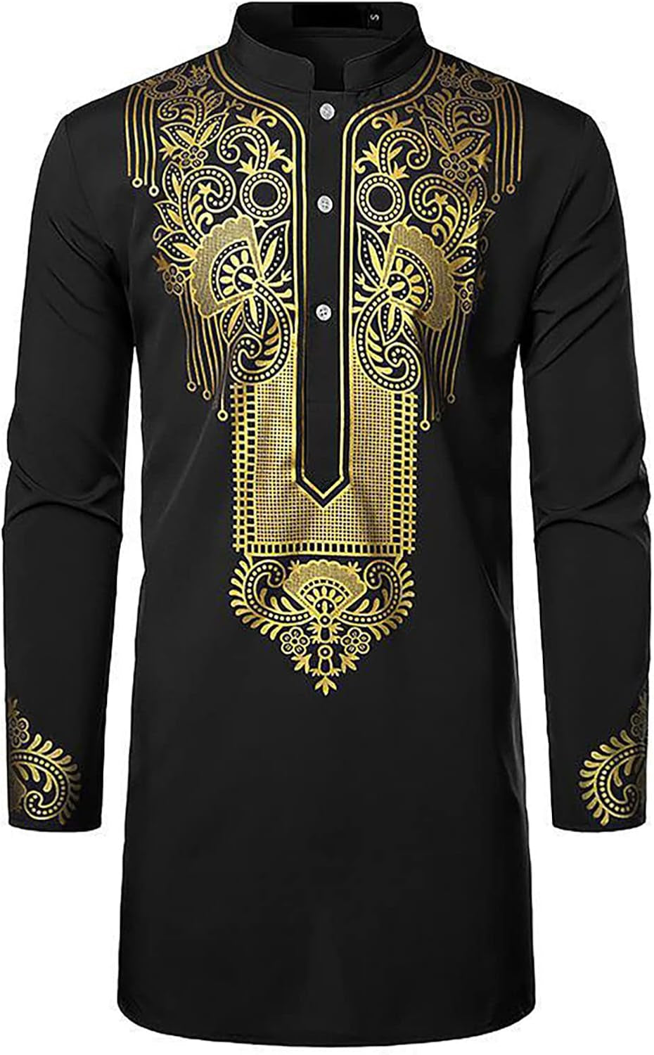 Men'S Muslim Kaftan Thobe Islamic Saudi Arabic Middle East Robes Breathable Half Sleeve Clothing Ramadan Jubbah