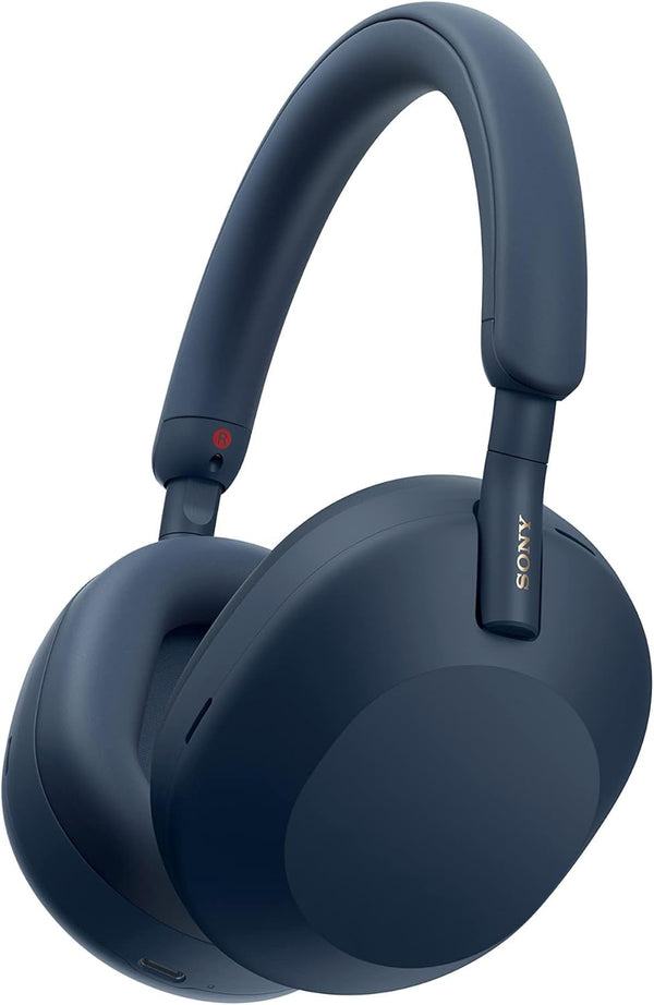 WH-1000XM5 the Best Wireless Noise Canceling Headphones, Auto NC Optimizer, 30-Hour Battery, Alexa Voice Control, Midnight Blue