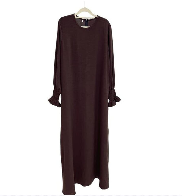 Women Prayer Dress Muslim Ramadan Garment Abaya Dubai Islam Jilbeb Long Dress without Hijab