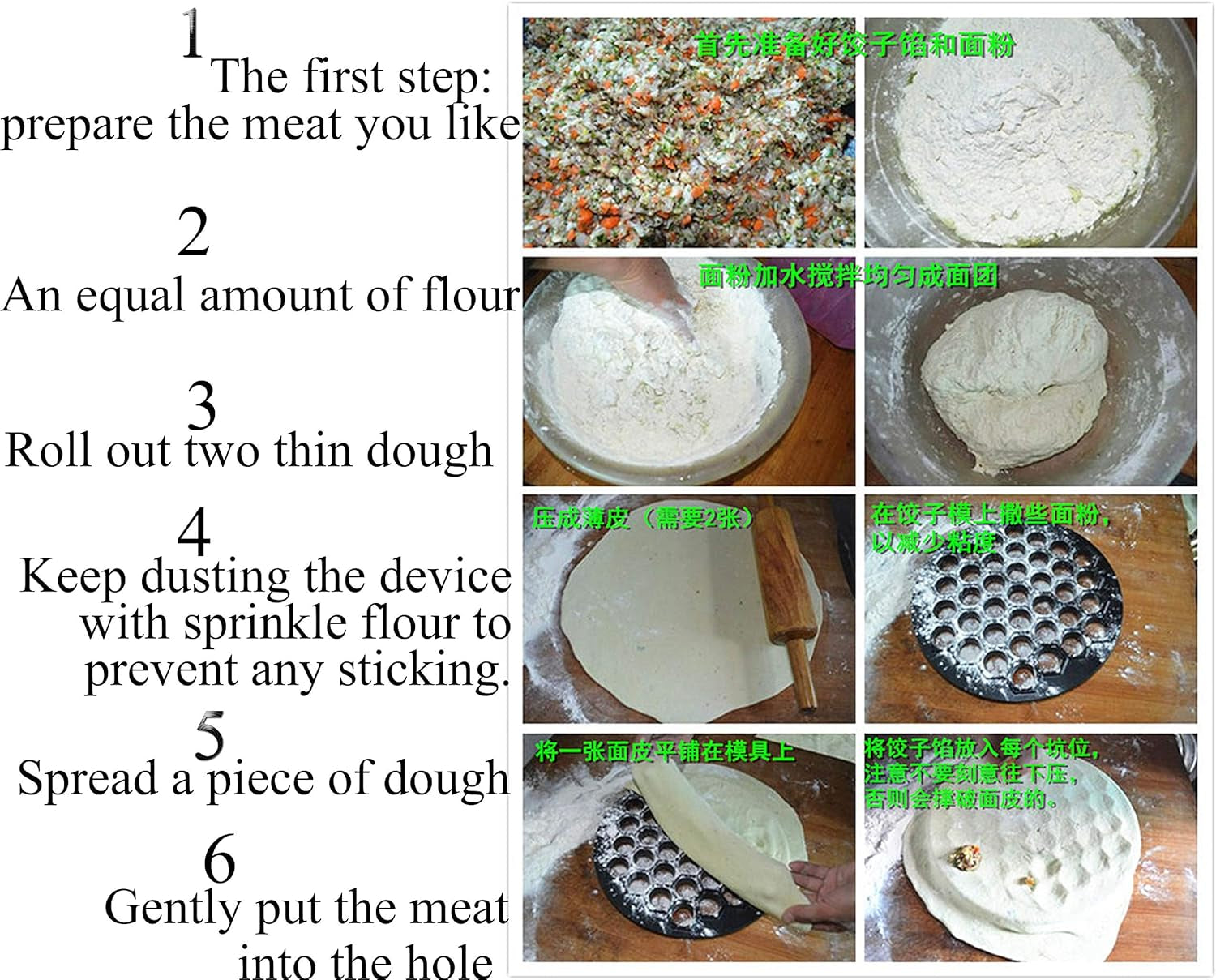 Russian Ravioli Maker Dumplings Mold, Russian Dumplings Maker,Pelmeni Metal Mold - Meat Dumplings - Saves the Dumpling Makers a Lot of Time and Bring Great Family Fun,Must-Have Item in All Kitchens.