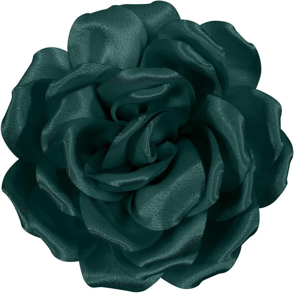 Rose Flower Brooch and Pin | Elegant Hair Clip and Accessory for Women'S Dress