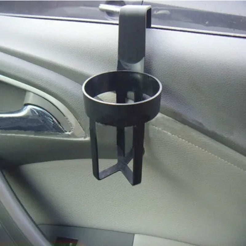 UNIVERSAL In Car Drinks Cup Bottle Can Holder Door Mount Cup Holder Stand Black Color
