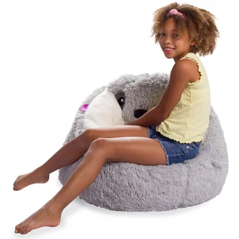 Posh Creations Sloth Bean Bag Chair for Kids