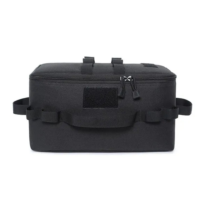 Outdoor Camping Gas Tank Storage Bag Large Capacity Ground Nail Tool Bag Gas Canister Picnic Cookware Utensils Kit Organizer