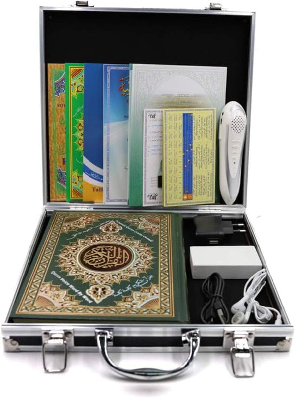 Electronic Foreign Language Translators - Quran Pen Reader, Reading Pen for Kids, Arabic Books for Kids - Quran Recitation, Language Translator Pen - Small Quran Player with Arabic and English