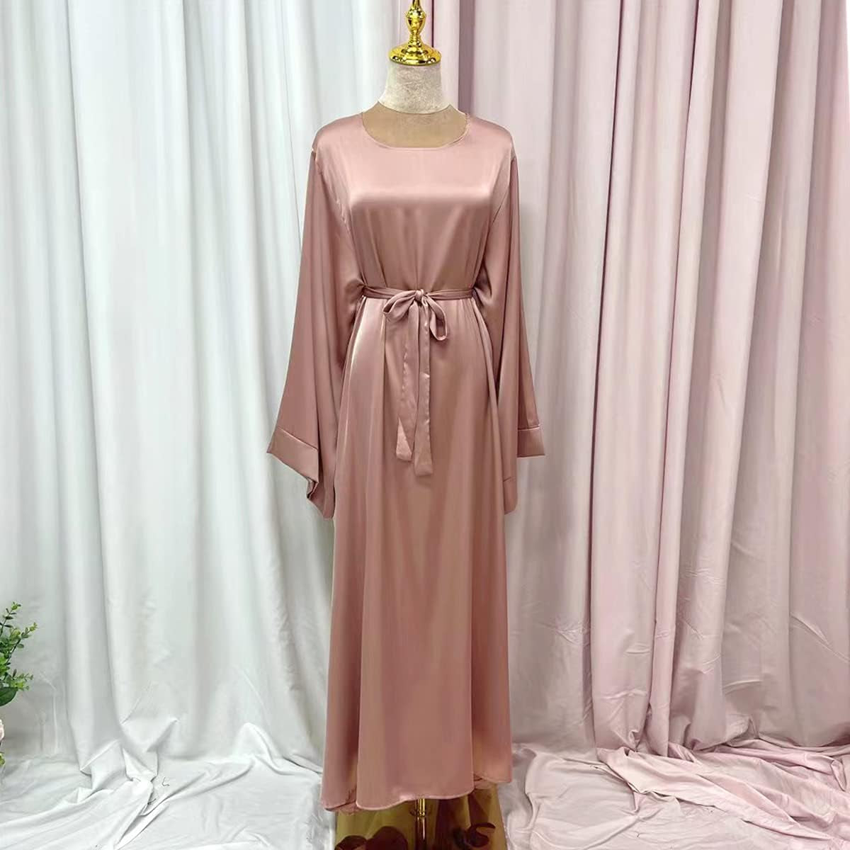 Ramadan Muslim Hijab Dress Abayas Women African Kaftan Robe