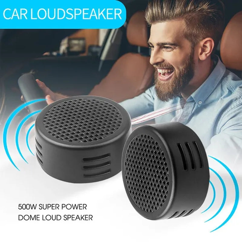 Durable Mini Car Motocycle 12V Dome Audio Music Stereo Built-In Crossover High Tweeter Speaker
