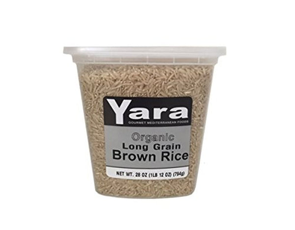 Organic Long Grain Brown Rice (Container or Bag)
