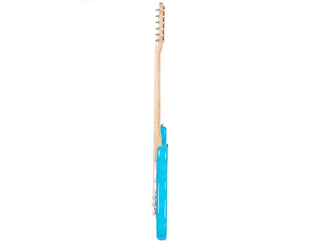 Monoprice Indio Cali Classic Electric Guitar - Blue, With Gig Bag