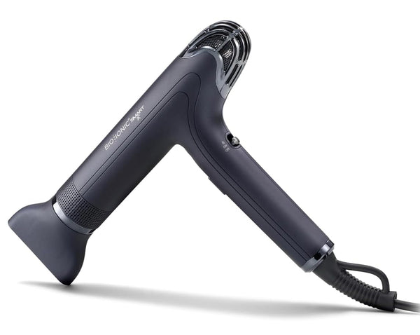 Bio Ionic Smart-X Hair Dryer with Diffuser, High-Efficiency Blow Dryer with 3 Heat & 3 Speed Settings, Diffuser Hair Dryer Gently Dries, Defines & Reduces Frizz, Self Cleaning Function