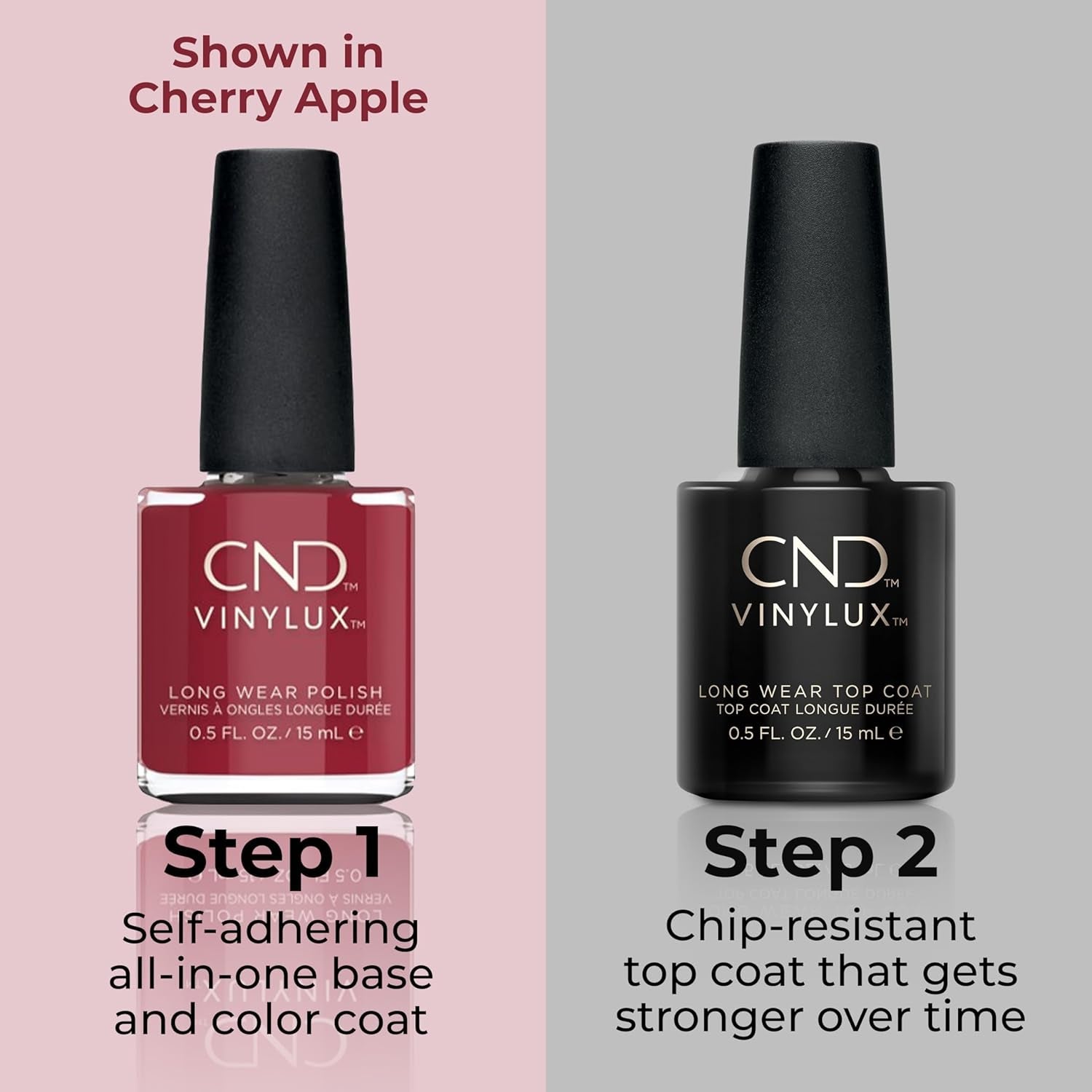 CND Vinylux Longwear Purple Nail Polish, Gel-Like Shine & Chip Resistant Color, 0.5 Fl Oz