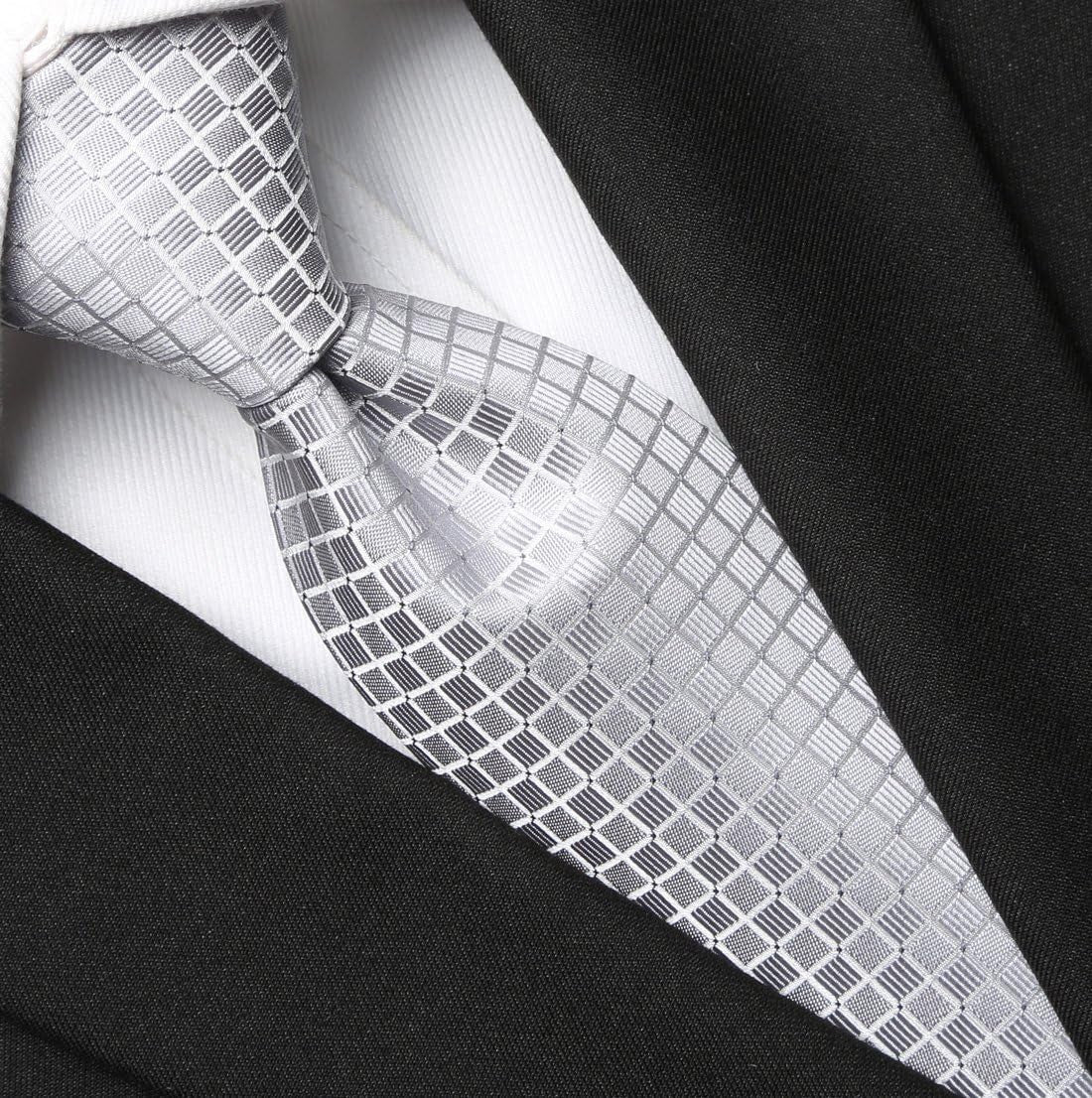 Mens 63'' XL Extra Long Tie Solid Festive Necktie + Gift Box