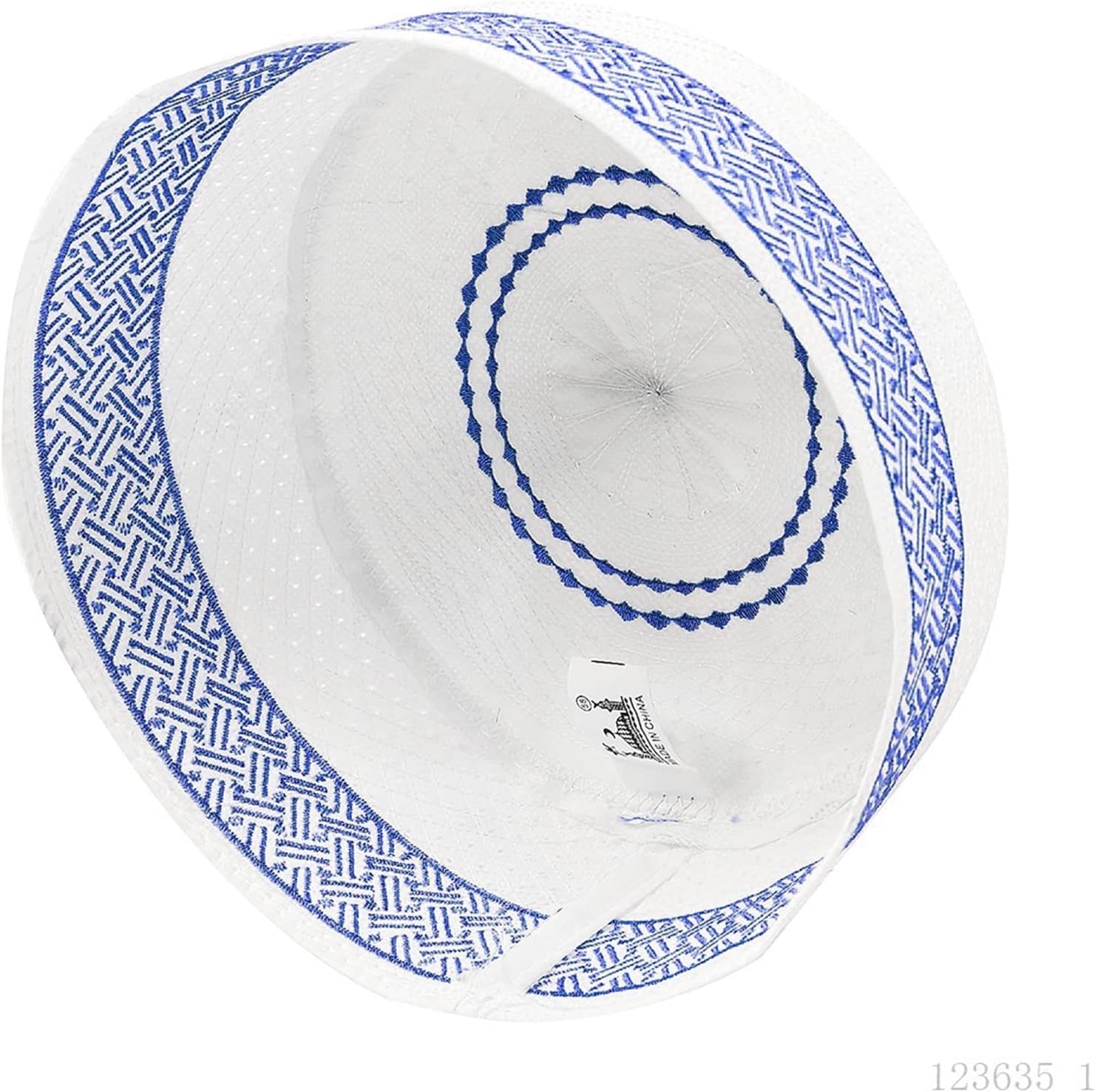 Men Muslim Prayer Kufi Hat Prayer Headwear Cap Islamic Beanie Skull Cap Embroidery Kofia Topi Sun Hat
